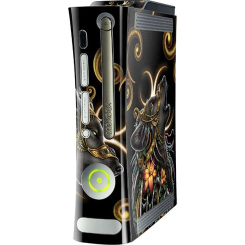Wolf Howling by Sarah Richter Xbox 360 (Includes HDD) Skin